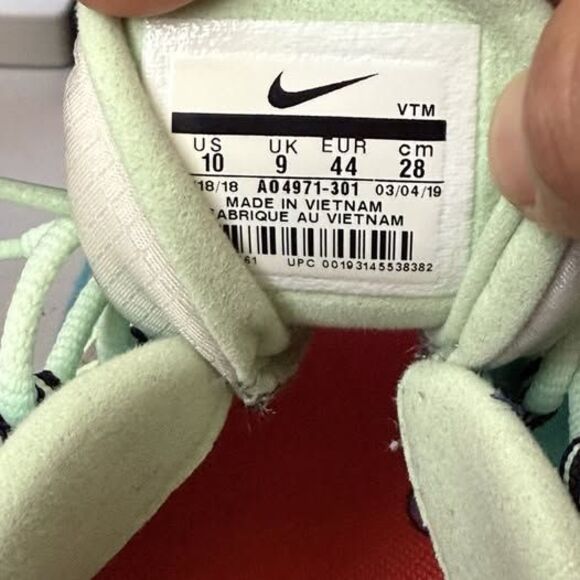 Nike Air Max shoes 270 React Psychedelic Art Men’s Size 10 Sneakers Runners - Picture 6 of 7